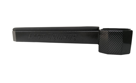 Landcruiser 70 Series Carbon Magnetic Arm Rest Cupholder Set